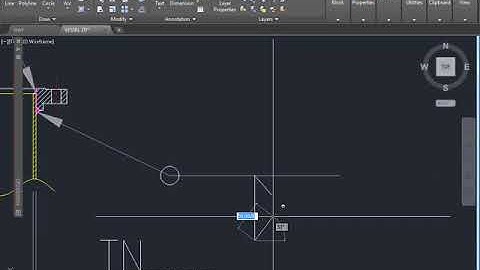 NOZZLE TO SHELL AND FLANGE WELDING IN 2D AUTOCAD.