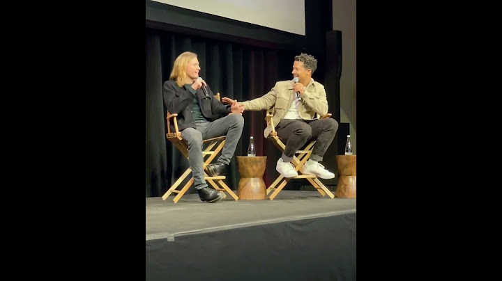 Sam Reid and Jacob Anderson (SAG screening of Interview with the Vampire) How powerful Lestat is.