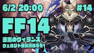 【FF14漆黒のヴィランズ#14】暁月目指す前にウェルリト戦役を終わらせにかかるヒカセン狼【Vtuber/荒塚オガミ】