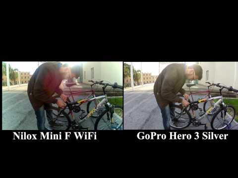 Nilox Mini F Wifi VS GoPro Hero 3+ Silver Edition