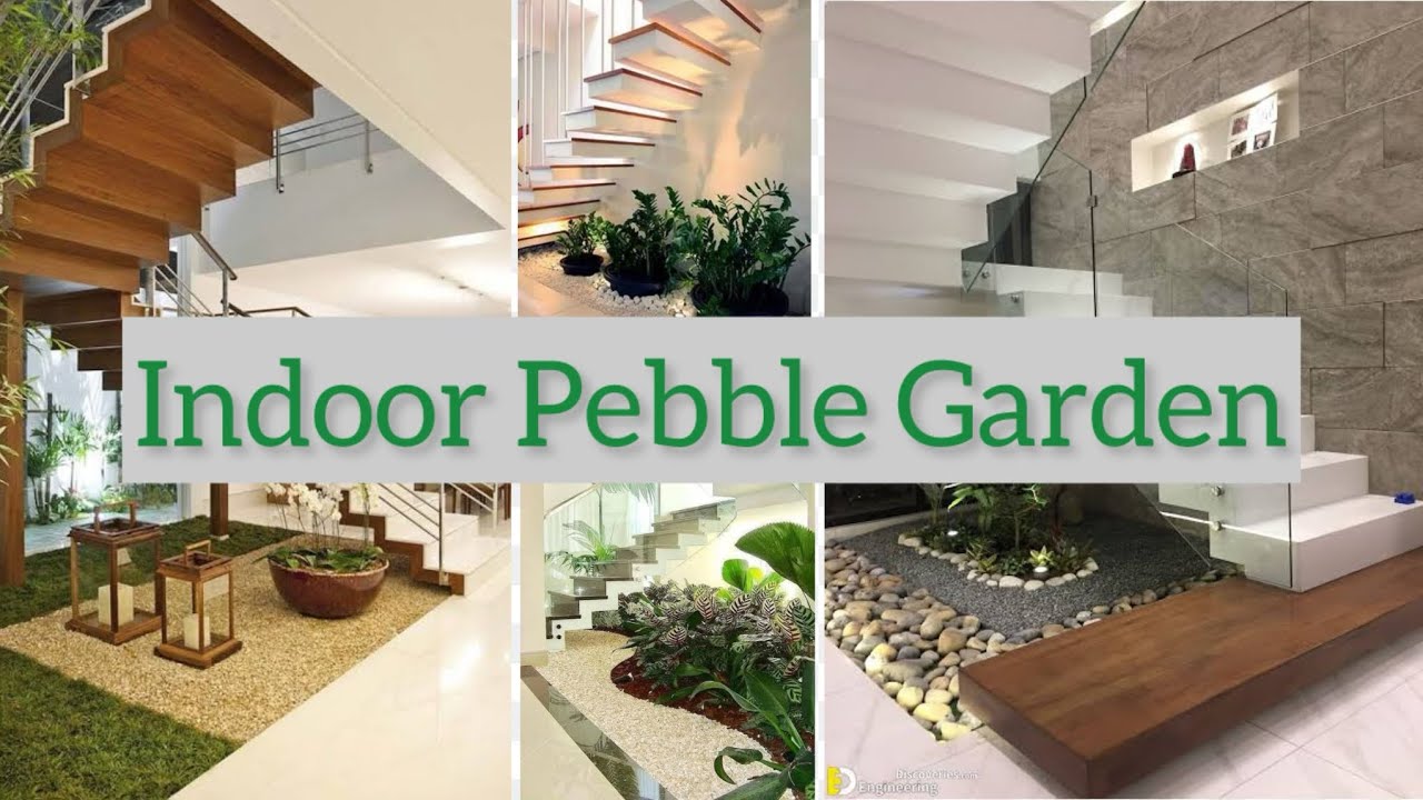 Indoor Garden Under Stairs Indoor Pebble Garden Ideas Zen Garden