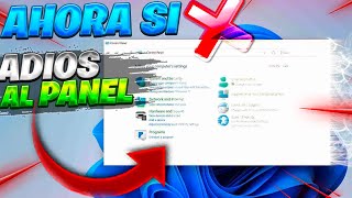 El FINAL del PANEL de CONTROL en Windows 11 MUY CERCA / Adiós a MÁS FUNCIONES!
