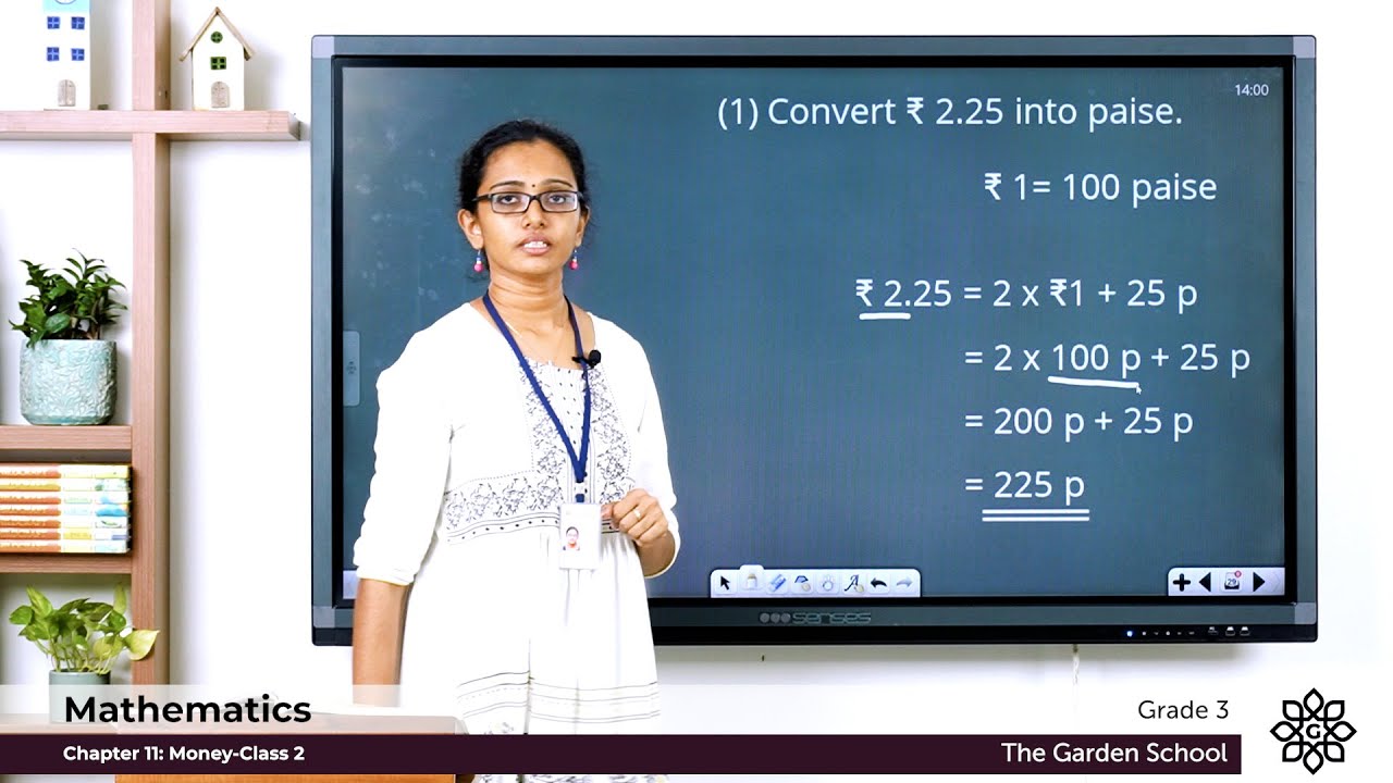 Grade 3 Mathematics Chapter 11 Class 2 Expressing Money