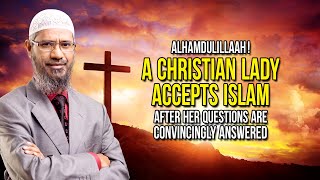Alhamdulillaah! A Christian Lady Accepts Islam after her Questions are Convincingly Answered
