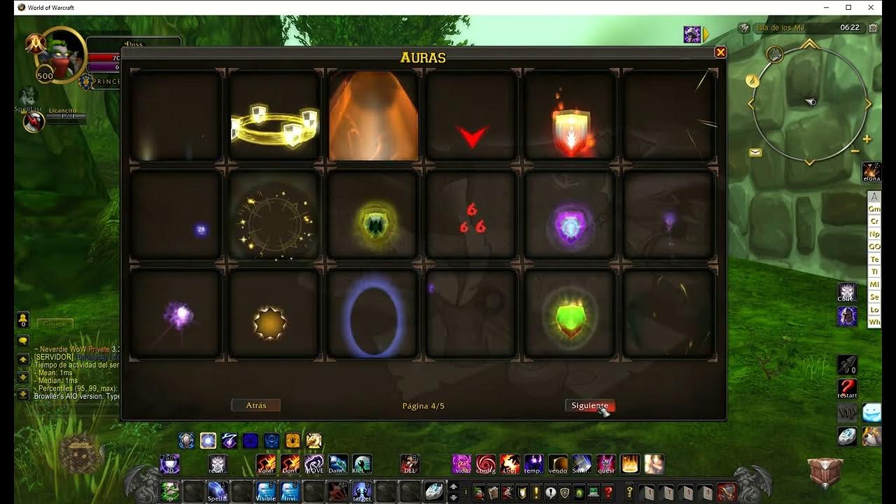 System new tab (wings, artifacts, aruas & mounts) WoTLK YouTube