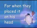 Frosty the snowman with lyrics
