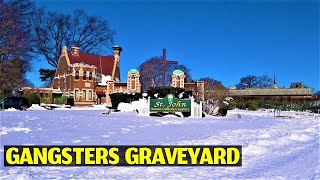 NYC MAFIA CEMETERY MIDDLE VILLAGE QUEENS [ST JOHN]