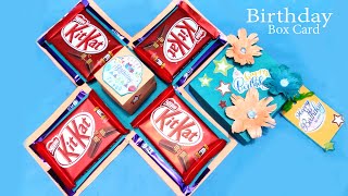 Birthday Box Card | Birthday Chocolate Box | Happy Birthday Chocolate Gift Box | Tuber Tip