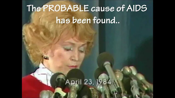 Margaret Heckler & Robert Gallo - 1984 Press Confe...