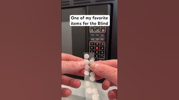 Bump dot stickers for the Blind & Visually Impaired #blind #tools #independence