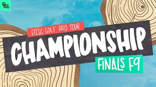 2022 Disc Golf Pro Tour Championship | FINALF9 | Wysocki, Buhr, McBeth, Robinson | Jomez Disc Golf