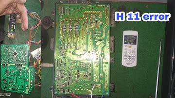 Panasonic inverter AC H 11 error🤯 solution 🤔#panasonic #airconditioner #pcb #repair