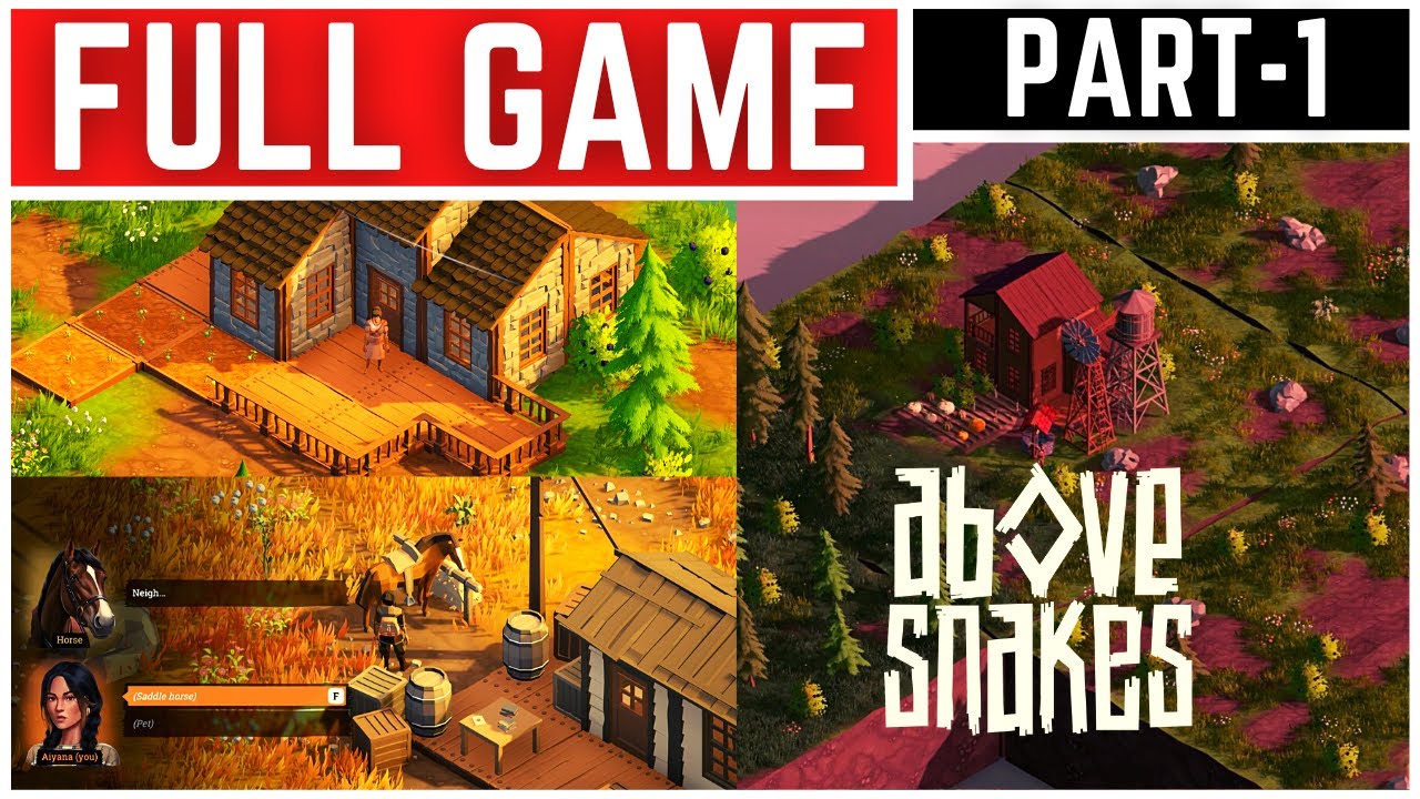 Este SURVIVAL PROMETE - ABOVE SNAKES Gameplay em portugues 