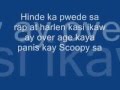 Sorry Blame it on me(Tagalog Rap)-Lyrics