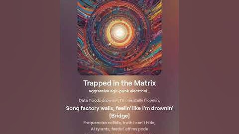 Trapped in the Matrix by Martin @Official lyrics music
