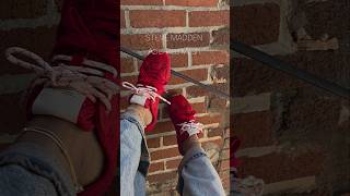 Steve Madden Aziel Red Mesh
