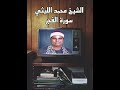 الشيخ محمد الليثي سورة الفجر 