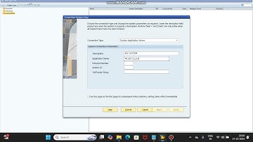 How to add System/Connection in SAP GUI ???