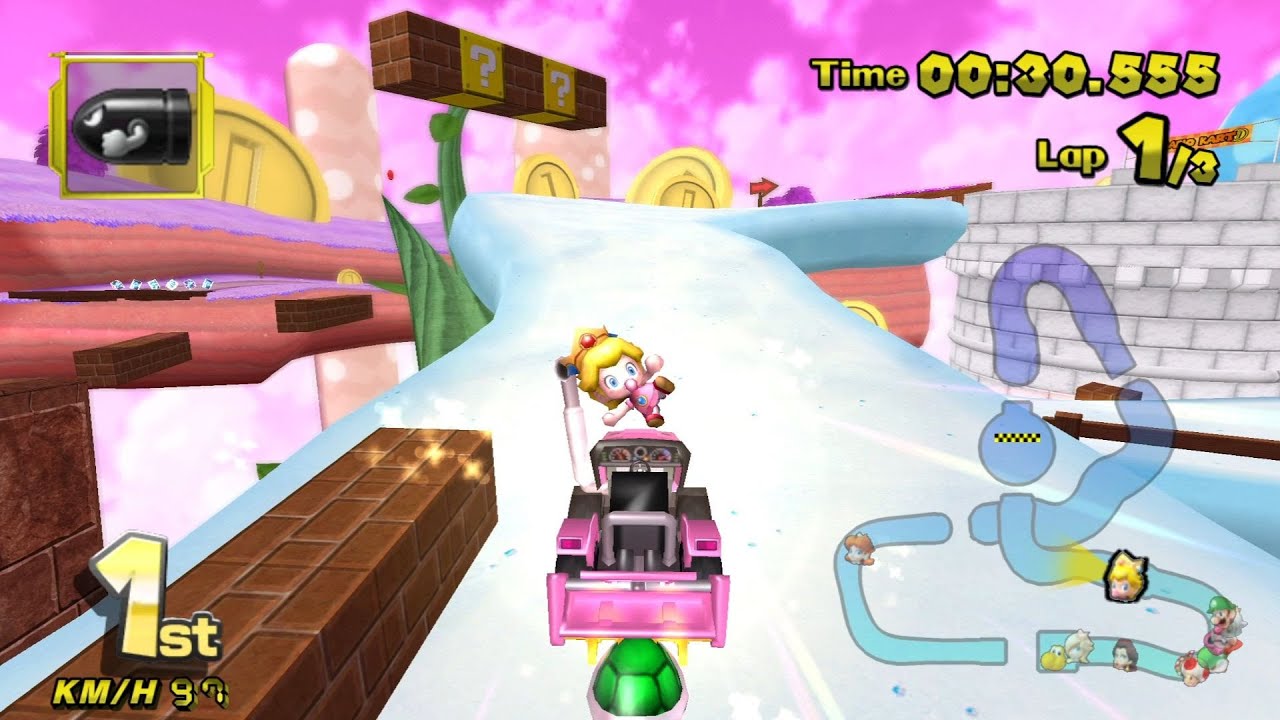 Mario Kart Wii Deluxe 9.1 // Spring Mushroom Cup (150cc) - 100% Walkthrough