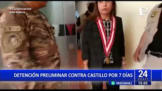 Pedro Castillo: PJ dicta detención preliminar por 7 días contra expresidente (4/4)