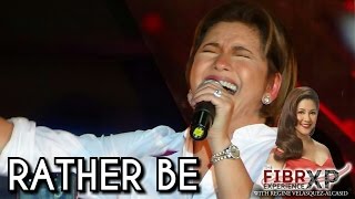 REGINE VELASQUEZ - Rather Be (FIBR Experience Live @ Laguna!)