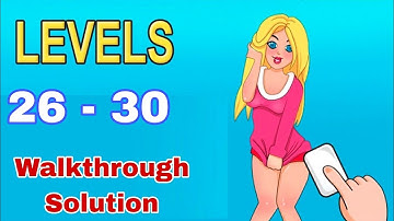 DOP 5 - Eraser Master  -  Levels 26 27 28 29 30 Gameplay Walkthrough Solution (Android, iOS)