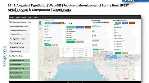 35_9:Angular|TypeScript|Web GIS|Front-end development|Spring Boot|REST APIs|Service & Component