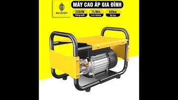 Thử thách xịt rong rêu lâu năm với máy cơ bản 2300W So Easy