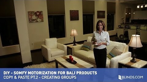Programmation de la télécommande Somfy : Création de groupes par copier-coller – Partie 2 sur 2