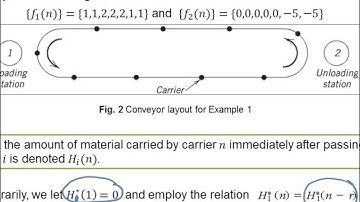 Lecture 10 P1: Conveyor Models