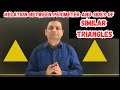 Relation between Perimeter and Sides of Similar Triangles | Concept Clarification | by NK Sir