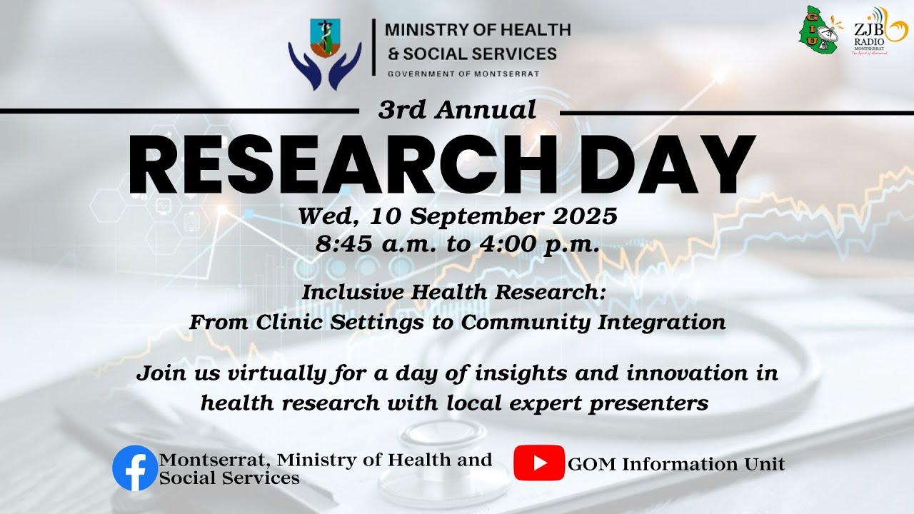 Ministry of Health & Social Services 3rd Annual Research Day September 10, 2025