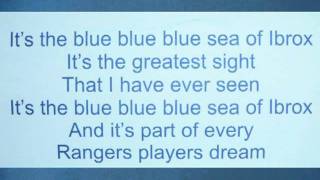 Blue Sea of Ibrox Rangers chords