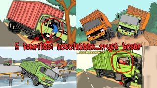 kumpulan kecelakaan mobil truck ~ truck puso besar mobil truk oleng kecelakaan | gambar truk oleng