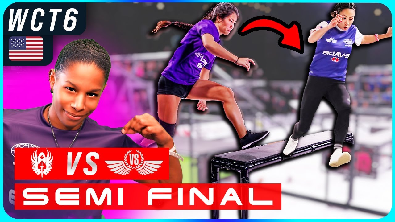 Worlds FIRST WOMENS Parkour Tag Tournament! | WCT6 🇺🇸 - SF1