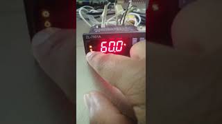 كيفية ضبط جهاز الرطوبة والحرارة zl-7801A المتحكم في الفقاسة