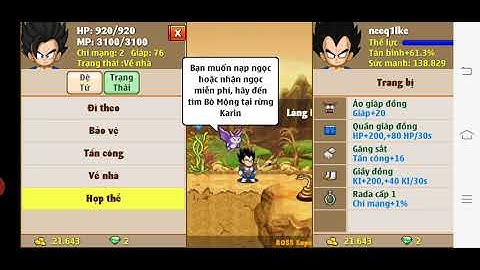 Ngọc rồng online - phát acc cho ae nghèo nhé - huyluntv