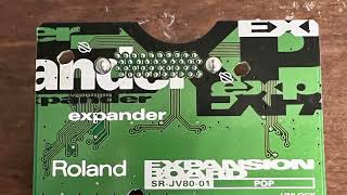 Roland SR-JV80-01 Pop Expansion Demo