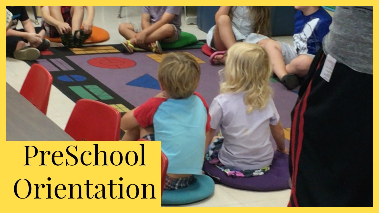 PRESCHOOL ORIENTATION! Vlogust 29th 2016 YouTube