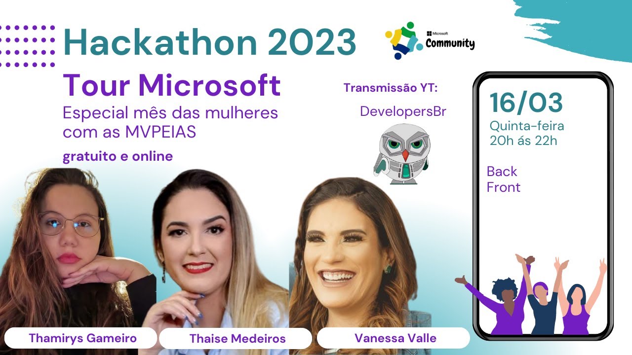 Hackathon Especial MVPeias - Back e Front - YouTube