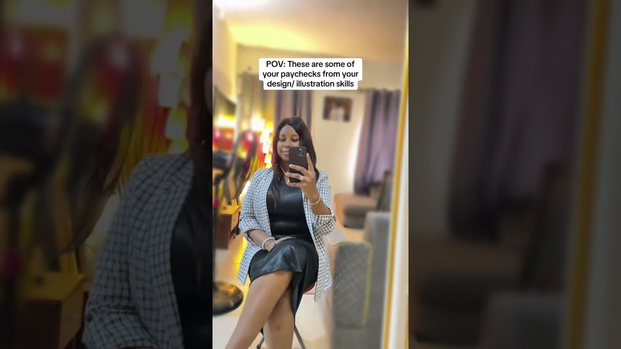 This is how much I earn as a fashion illustrator based in Nigeria 💛👇