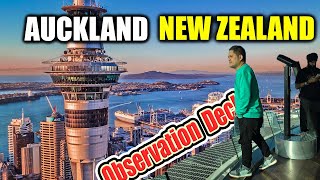 OBSERVATION DECK AND MT. EDEN OF AUCKLAND NEW ZEALAND