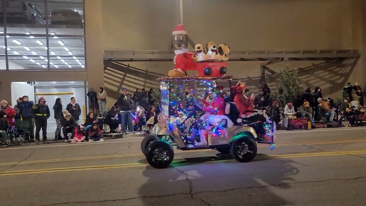 Downtown Parade of Lights Armory Park Tucson AZ 2022.