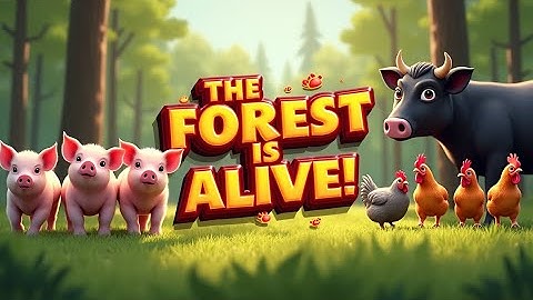 Así viven los animales sin que nadie los moleste 🐗🐔
