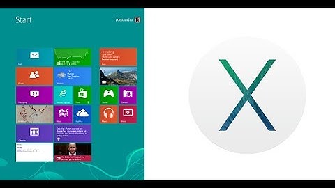 Windows 8.1 vs OSX Mavericks