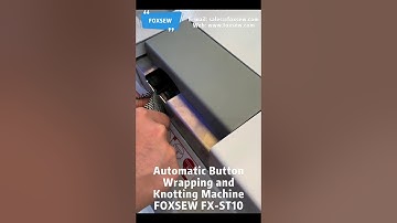 Automatic Button Neck Wrapping Machine