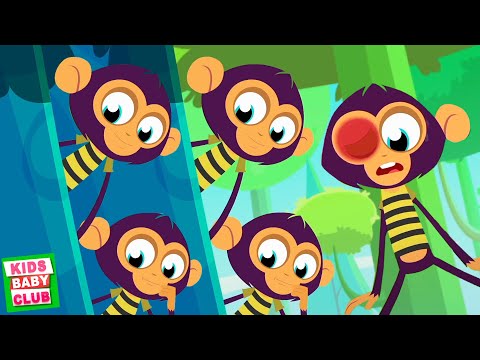 Five Little Monkeys, Nursery Rhyme And Kids Songs by Kids Baby Club