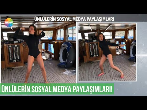 Ünlülerin sosyal medya hesaplarından paylaştığı video ve fotoğraflar!