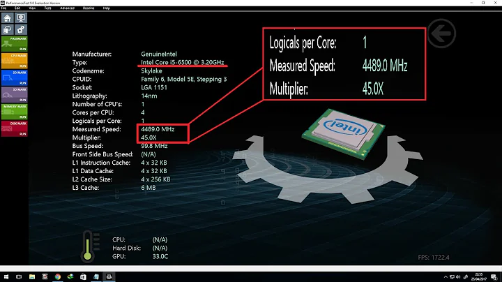 INTEL非K型CPUオーバークロック方法とチュートリアル【Skylake i5 6500 4.5GHz】