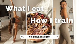 What I Eat In A Day How I Train To Build Muscle Muskelaufbau-Serie Teil 1